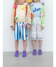 キッズ 表糸コットン100％で毛玉が出来にくい:スニーカー用ソックス19～21cm