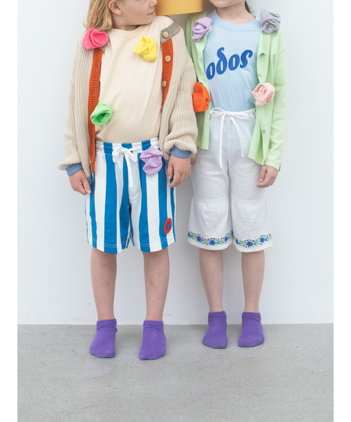 キッズ 表糸コットン100％で毛玉が出来にくい:スニーカー用ソックス19～21cm