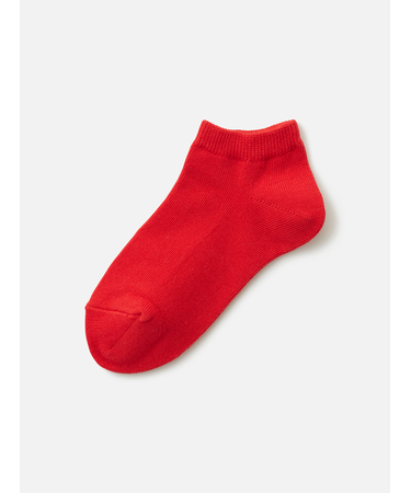 キッズ 表糸コットン100％で毛玉が出来にくい:スニーカー用ソックス19～21cm