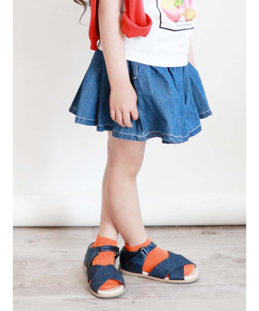 キッズ 表糸コットン100％で毛玉が出来にくい:スニーカー用ソックス19～21cm