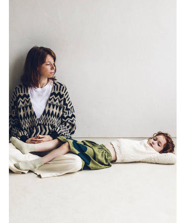 キッズ表糸コットン100％毛玉が出来にくい:ショートソックス滑り止め付13～15cmカスタム刺繍対応