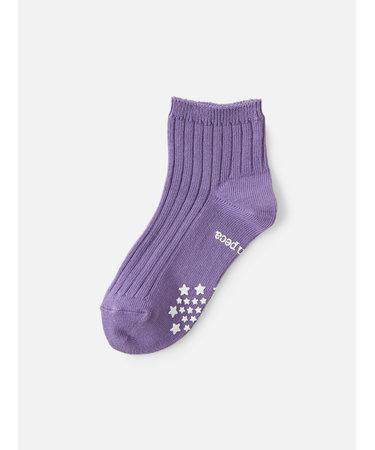 キッズ表糸コットン100％毛玉が出来にくい:ショートソックス滑り止め付13～15cmカスタム刺繍対応