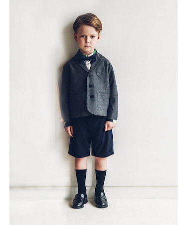 キッズ表糸コットン100％毛玉が出来にくい：リブハイクルーソックス16～18cm【カスタム刺繍対応】