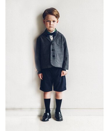 キッズ 表糸綿100%で毛玉が出来にくい:リブハイクルーソックス19~21cm【カスタム刺繍対応】