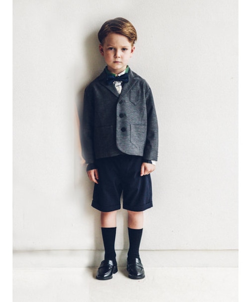 キッズ 表糸綿100%で毛玉が出来にくい:リブハイクルーソックス19~21cm【カスタム刺繍対応】