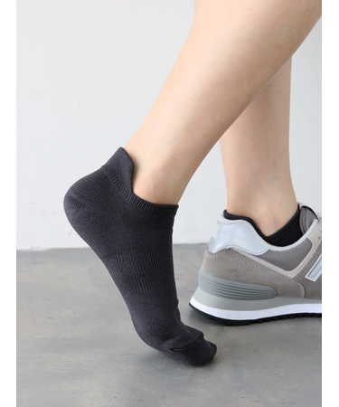 【定番】ドライ×デオドラントアキレスガードスニーカー用ソックス