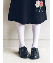 ジュニアサイズ 80デニールタイツ140～160cm【低身長さんにもおすすめ】