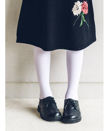 ジュニアサイズ 80デニールタイツ140~160cm【低身長さんにもおすすめ】