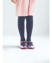 ジュニアサイズ 80デニールタイツ140～160cm【低身長さんにもおすすめ】
