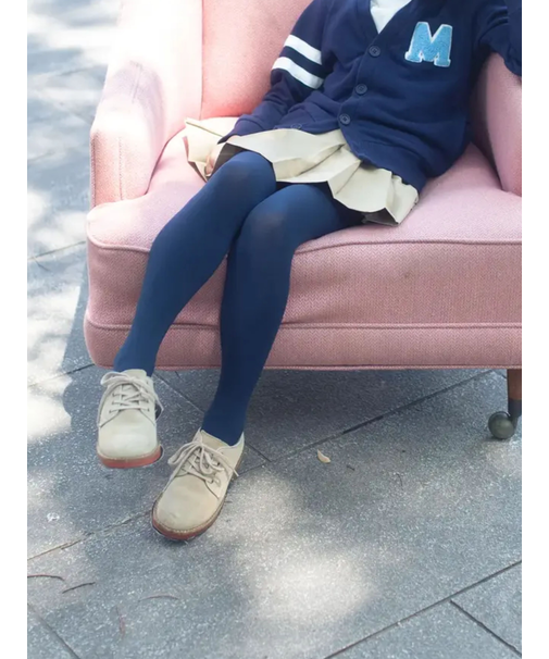 ジュニアサイズ 80デニールタイツ140～160cm【低身長さんにもおすすめ】