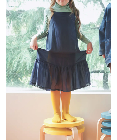 ジュニアサイズ 80デニールタイツ140～160cm【低身長さんにもおすすめ】