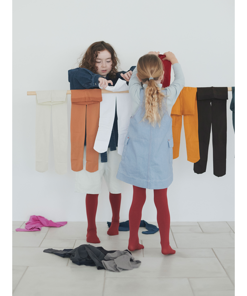 ジュニアサイズ 80デニールタイツ140～160cm【低身長さんにもおすすめ】