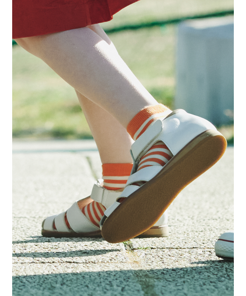 キッズ ボーダーショートソックス19～21cm