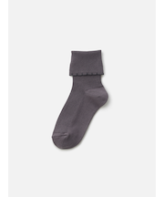 キッズ 綿折り返しピコフリルソックス16~18cm