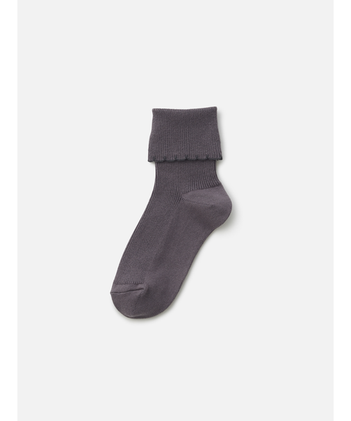 キッズ 綿折り返しピコフリルソックス16～18cm