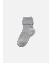 【キッズ 】綿折り返しピコフリルソックス19～21cm