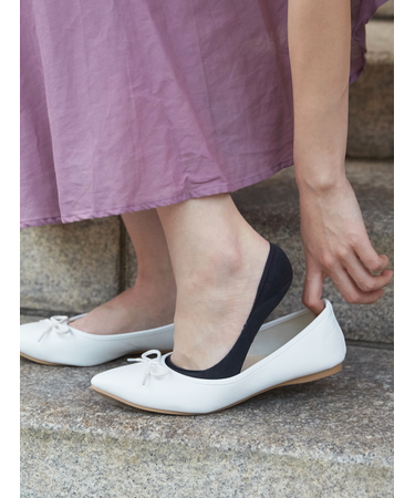 【靴下屋カバーソックス人気No.1】極浅 脱げないを追求したグッドヒールカバー