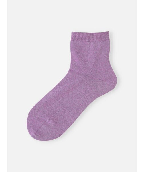 シャイニーラメ ソフトショートソックス