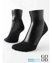 【Tabio MEN】GOODFOOT/超浅履き 脱げにくいカバーソックス(27.0～29.0cm)