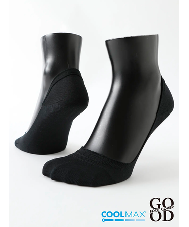 【Tabio MEN】GOODFOOT/超浅履き 脱げにくいカバーソックス(27.0～29.0cm)