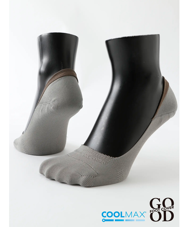 【Tabio MEN】GOODFOOT/超浅履き 脱げにくいカバーソックス(27.0～29.0cm)