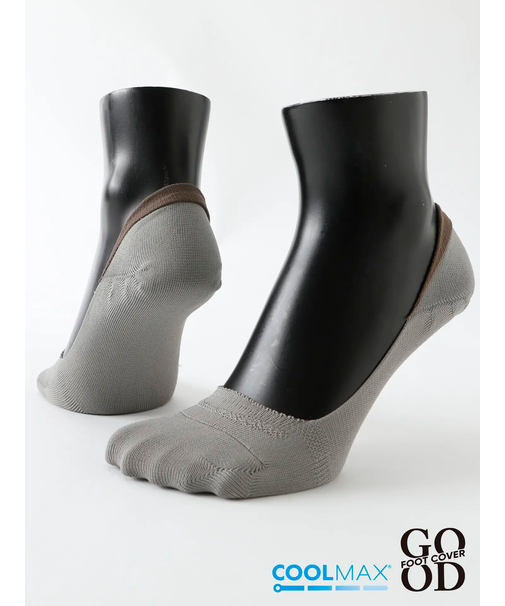 【Tabio MEN】GOODFOOT/超浅履き 脱げにくいカバーソックス(27.0～29.0cm)
