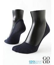 【Tabio MEN】GOODFOOT/超浅履き 脱げにくいカバーソックス(27.0～29.0cm)