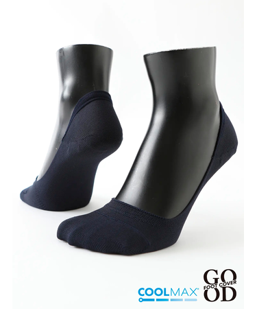 【Tabio MEN】GOODFOOT/超浅履き 脱げにくいカバーソックス(27.0～29.0cm)