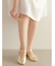 【ゴムくちソフト】伝線しにくい 美しい素肌感ハイソックス丈ストッキング