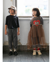 キッズ 綿リブ2本ラインショートソックス16~18cm