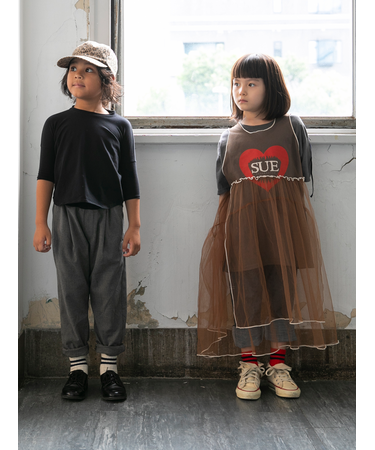 キッズ 綿リブ2本ラインショートソックス16～18cm