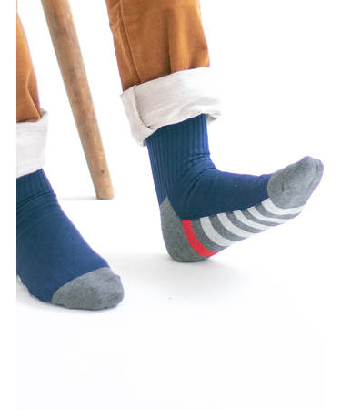 ジュニアサイズ 足底の汚れが目立たないソックス 22～24cm