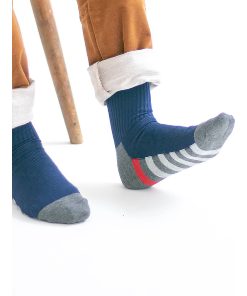 ジュニアサイズ 足底の汚れが目立たないソックス 22～24cm