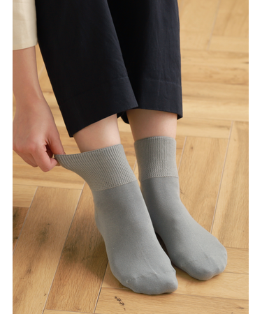 【整脚Labo】デオドラント/履き口ゆったりショートソックス