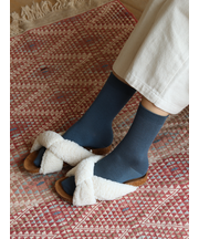 【最高級ウール】無地ソックス