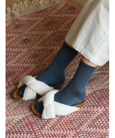 【最高級ウール】無地ソックス