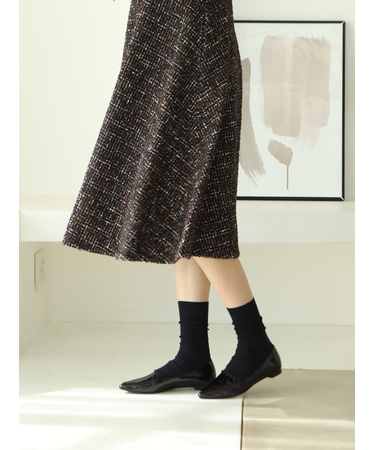 【最高級ウール】1×1リブソックス