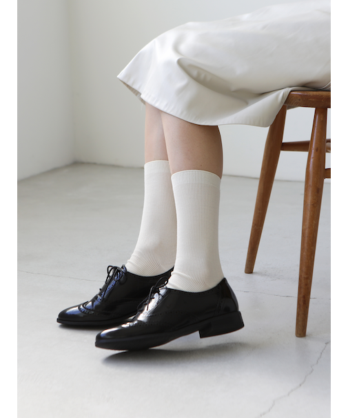 【最高級ウール】1×1リブソックス