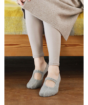 【温脚Labo】薄手インナーレギンス10分丈