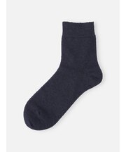 WOOL混アンゴラ無地ショートソックス