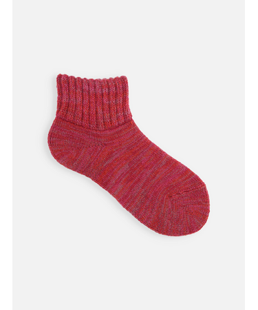 引き揃えパイル起毛ルームソックス