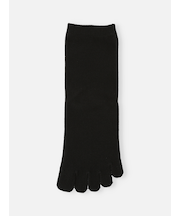 コットン五本指ショートソックス