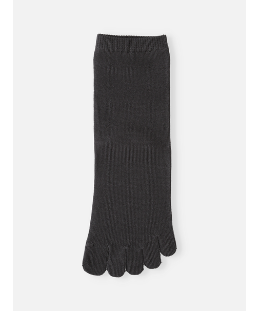 コットン五本指ショートソックス