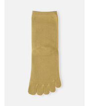 コットン五本指ショートソックス