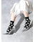 カットソービッグドット柄ショートソックス