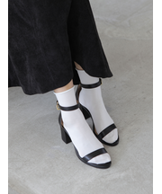 【定番】綿混ロールショートソックス