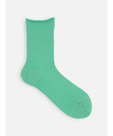 【定番】綿混ロールショートソックス