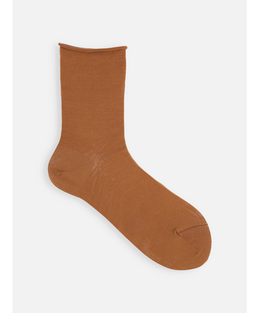 【定番】綿混ロールショートソックス