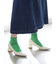 【定番】綿混ロールショートソックス