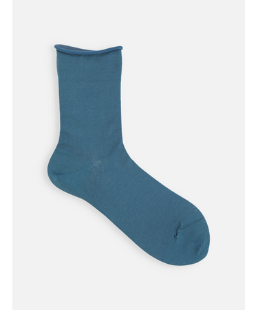 【定番】綿混ロールショートソックス